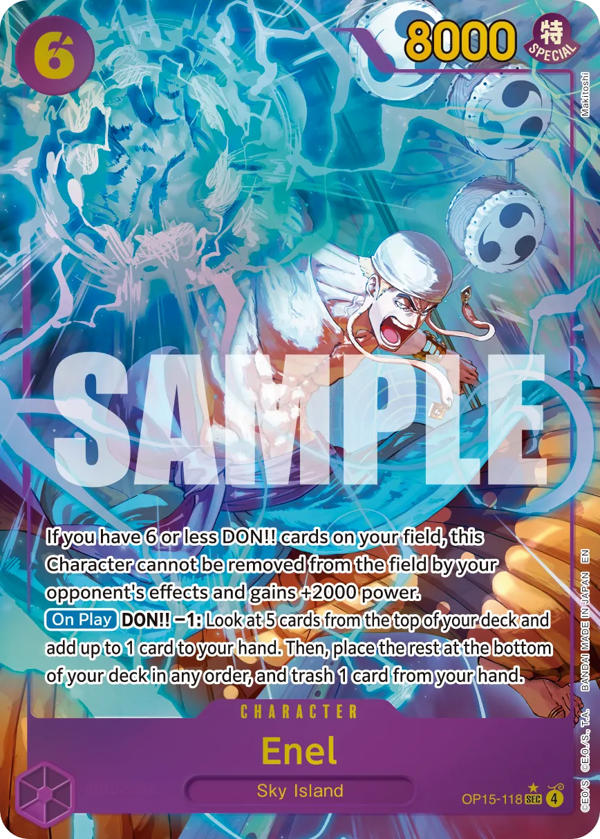 Bandai One Piece TCG: Adventure on Kami's Island Booster Box (OP15