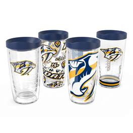 Tervis - Nashville Predators Four-Pack 16oz. Classic Tumbler Set - Multicolor