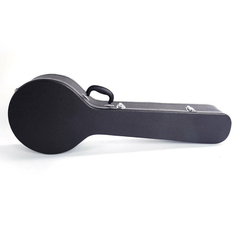 Alt View 7. Winado - Glarry Microgroove High Quality 5-string Banjos Black Fine Leather Case Bag Blac.