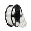 Front. Flashforge - PLA Silk 3D Printer Filament-1.75mm-1kg (2.2 lbs) Spool - White.