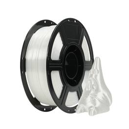 Flashforge - PLA Silk 3D Printer Filament-1.75mm-1kg (2.2 lbs) Spool - White