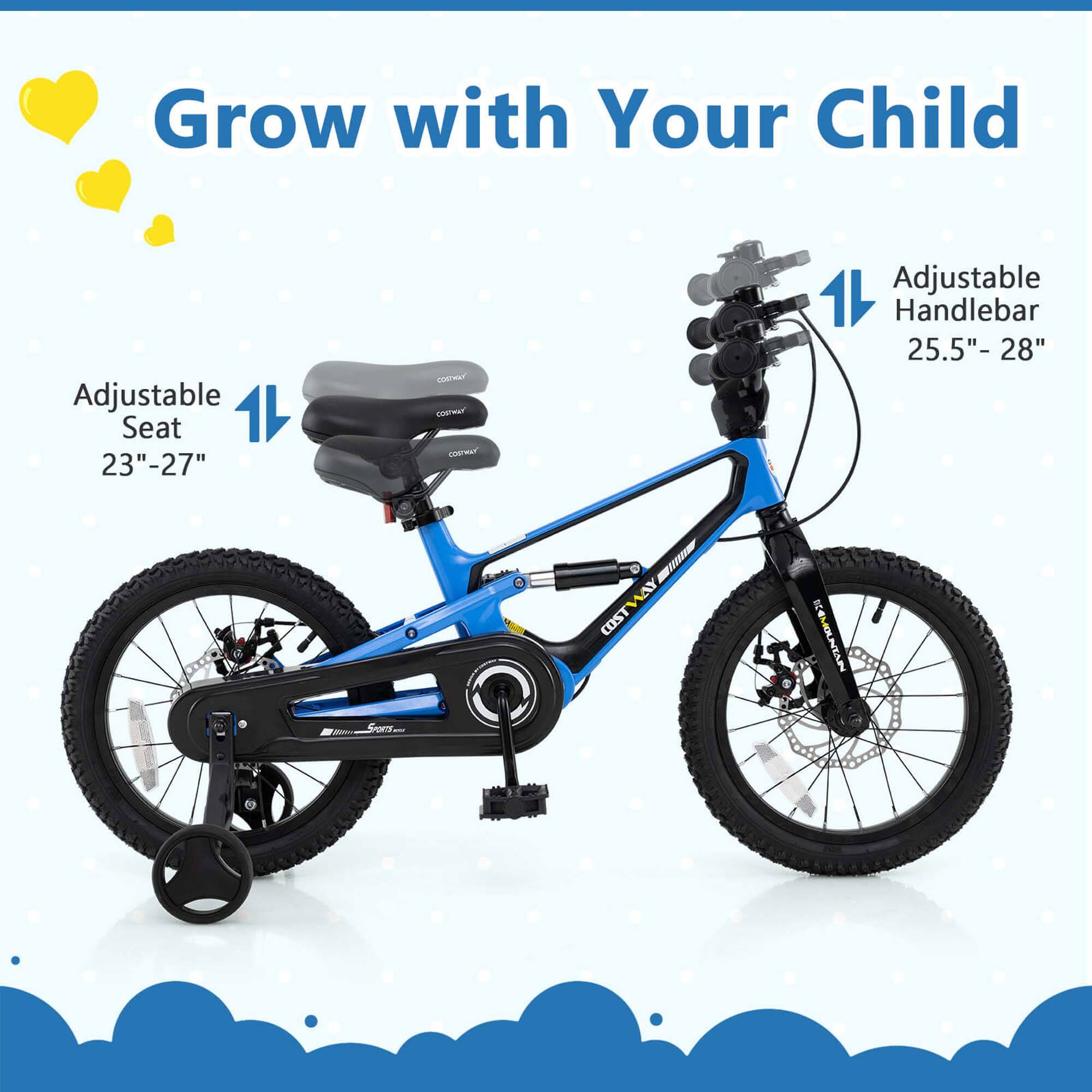 Grow with Your Child

Adjustable Seat
23" - 27"

Adjustable Handlebar
25.5" - 28"