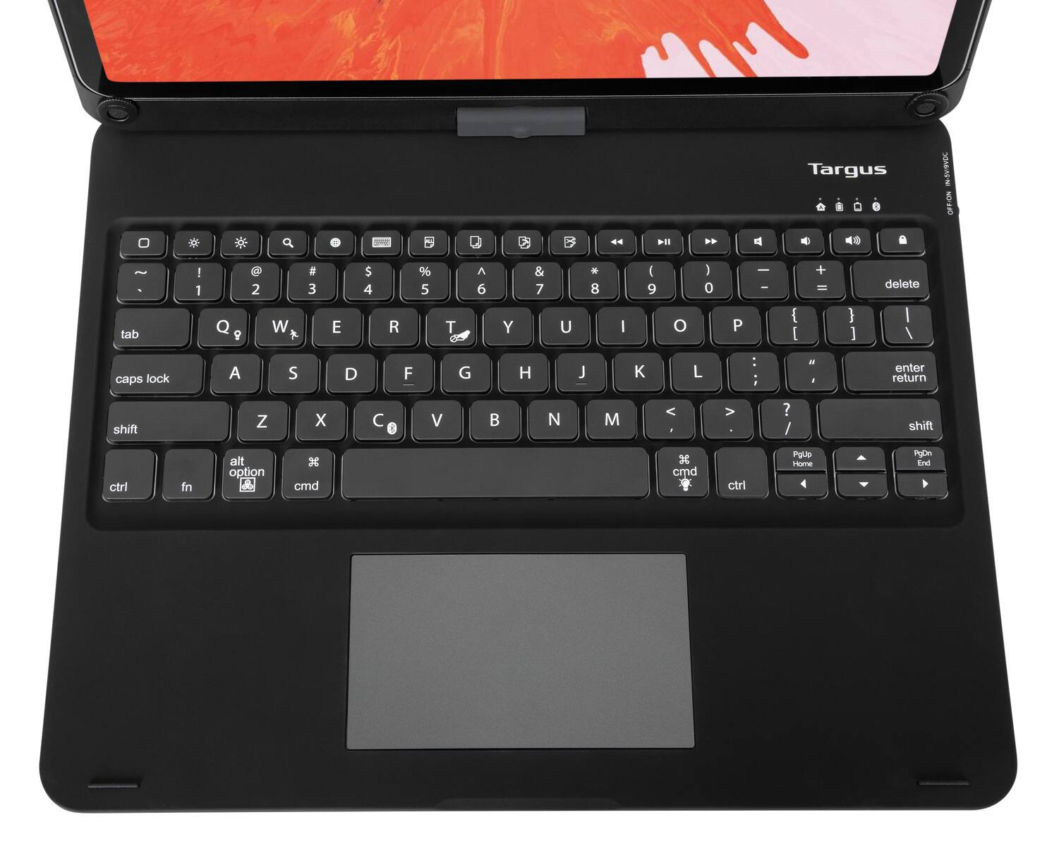 Alt View 18. Targus - VersaType for iPad Pro (6th, 5th, 4th, and 3rd gen.) 12.9" - Black.