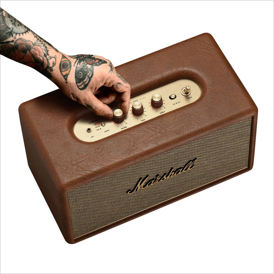 【値下げ中】Marshall Stanmore Ⅲ Brown 新品未使用 Amazon.co.jp: Marshall ワイヤレススピーカー Stanmore III
