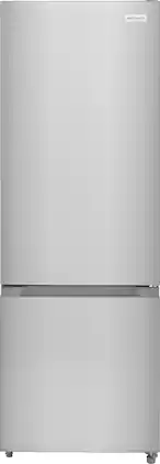Frigidaire - 12 Cu. Ft. Garage Ready Bottom Freezer Refrigerator - Fingerprint-Resistant Stainless Steel Look