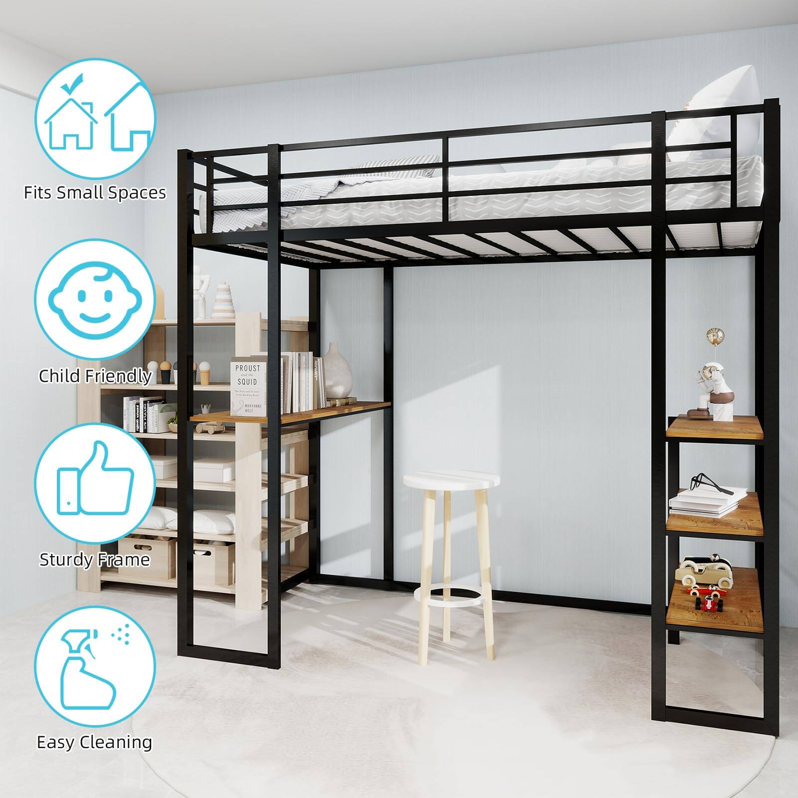 - Fits Small Spaces
- Child Friendly
- Sturdy Frame
- Easy Cleaning