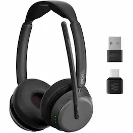 EPOS - IMPACT 1000 Headset - Microsoft Teams Certification - Stereo - Wireless - Bluetooth - 98 ft - Over-the-head - Unknown