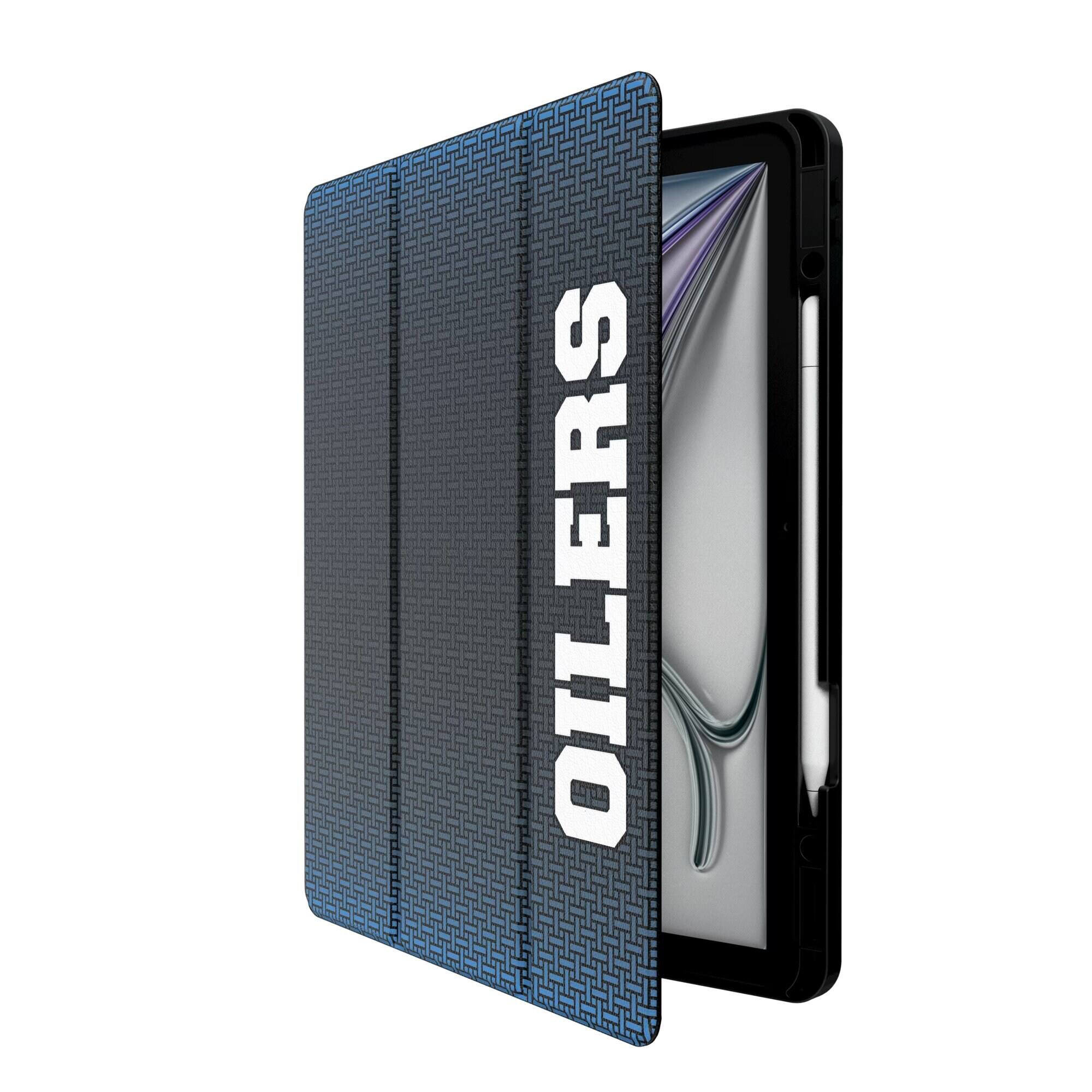 Alt View 1. Keyscaper - Houston Oilers iPad Case - 13in Air M2 - Black.
