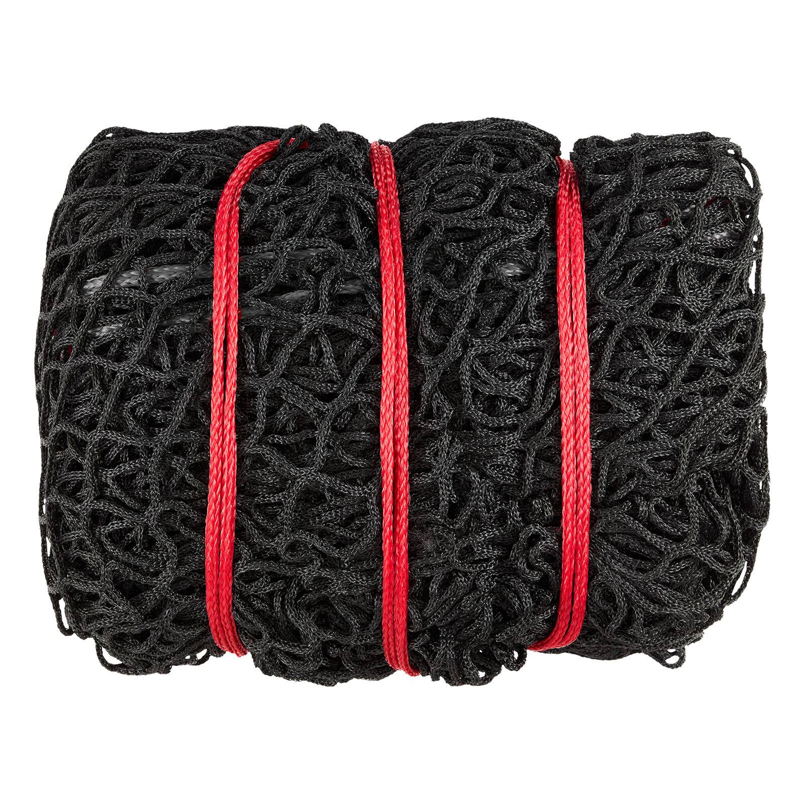 Alt View 5. VEVOR - Round Bale Hay Net, 5.91 x 5.91 x 5.91 ft, 1.65 inch Holes, PE Material, Knotless Design, with Zip Ties, Needle Shuttle - Black.