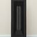 Alt View 8. Homcom - Space Heater for Indoor Use with Realistic Flame Effect, 1400W Oscillating Ceramic Portable Electric Heater - Black.