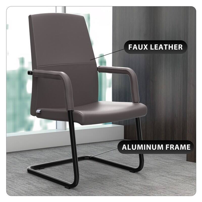 FAUX LEATHER  
ALUMINUM FRAME