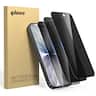 TOPVISION - 3 Pack Privacy Screen Protector iPhone 17 6.3 Inch Anti Spy Tempered Glass Anti Glare Case Friendly - Black