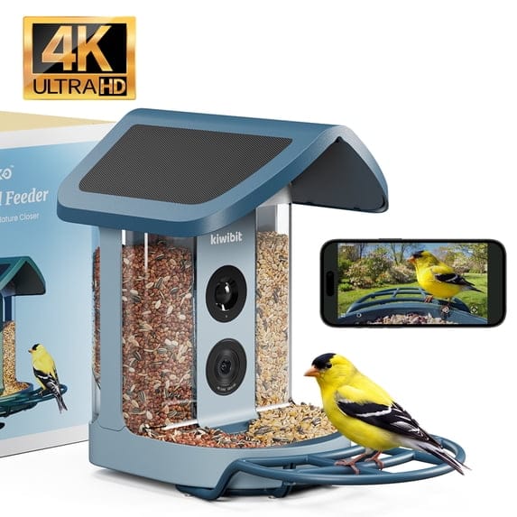 4K ULTRA HD Wi-Fi Feeder Camera Closer