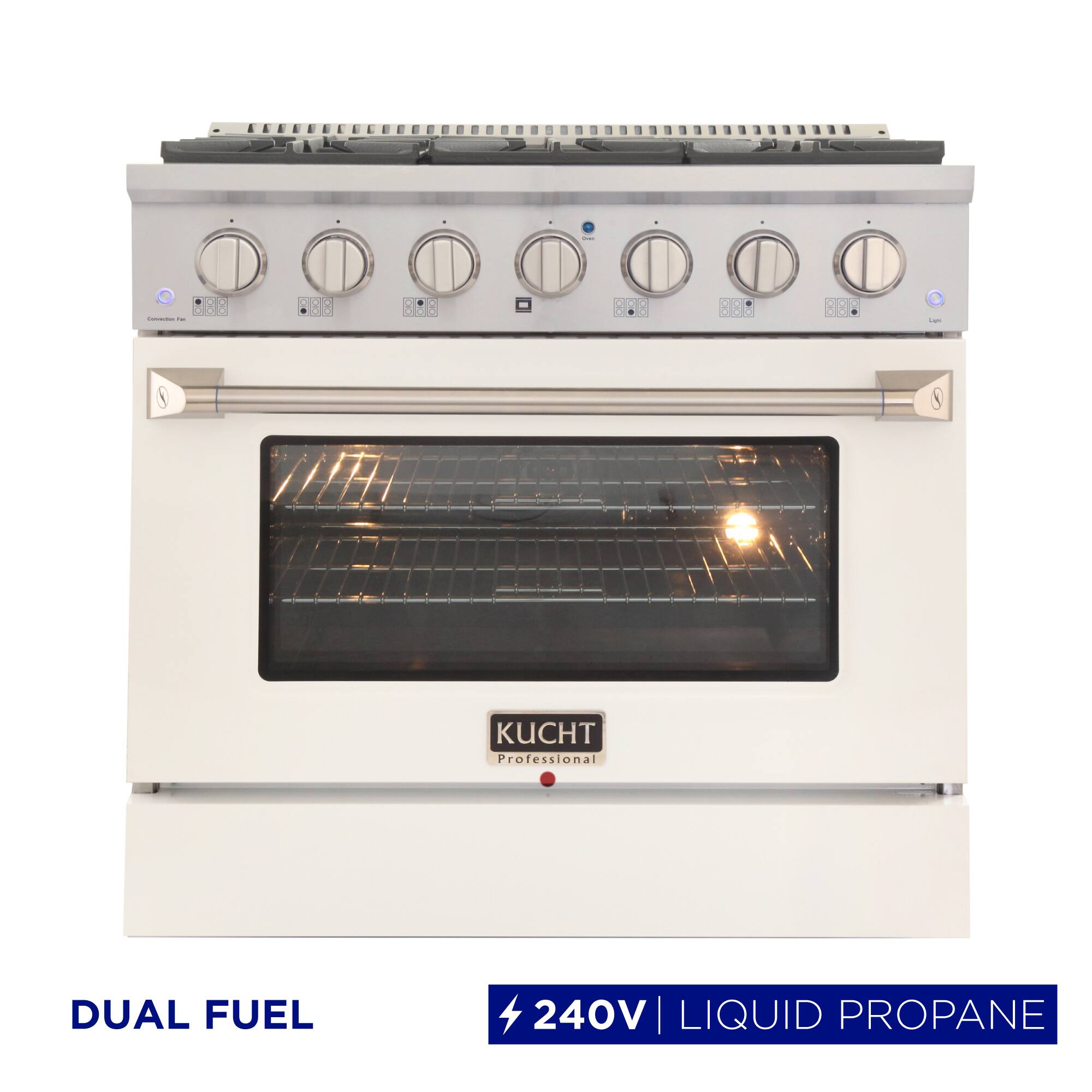 KUCHT Professional  
DUAL FUEL  
240V | LIQUID PROPANE