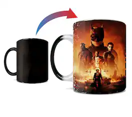 Trend Setters - The Batman (Fire Group) Morphing Mugs® Heat-Sensitive Mug - Black