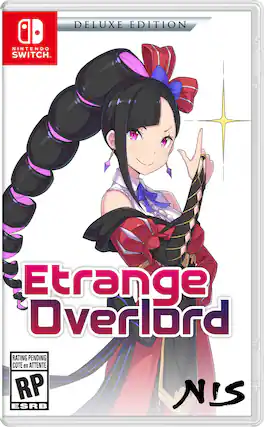 DELUXE EDITION
NINTENDO SWITCH
Etrange Overlord
RATING PENDING
COTE en ATTENTE
RP
ESRB
NIS - RP (Rating Pending)