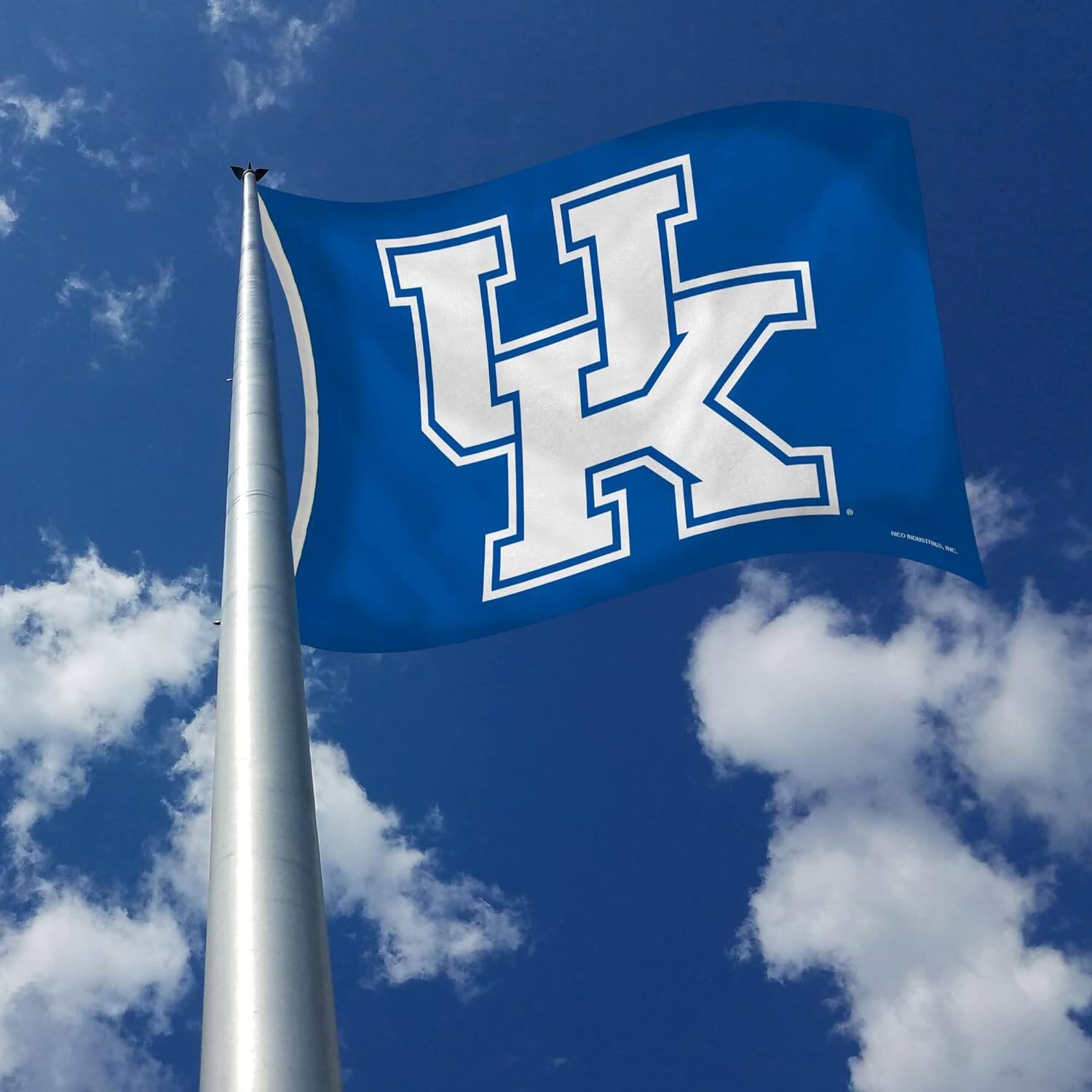 Alt View 4. Rico Industries - Univ. Kentucky UK Indoor / Outdoor 3x5 Banner Flag - Multi.