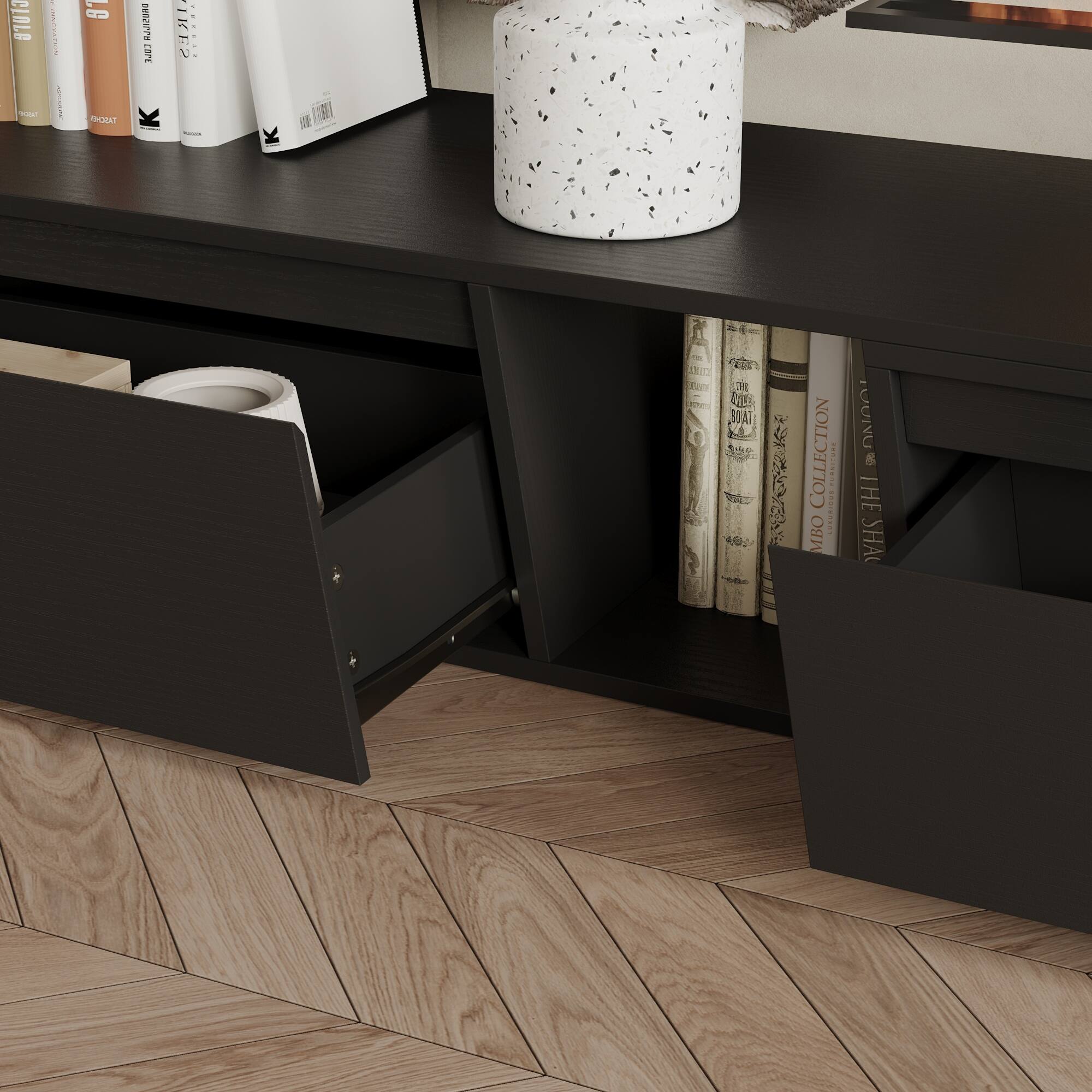 The image shows a bookshelf with a variety of books and a vase on top. The books are arranged in different sizes and positions, creating an interesting visual display. The vase, which is placed on the bookshelf, adds a decorative element to the scene. The collection of books and the vase create a cozy and inviting atmosphere in the room.