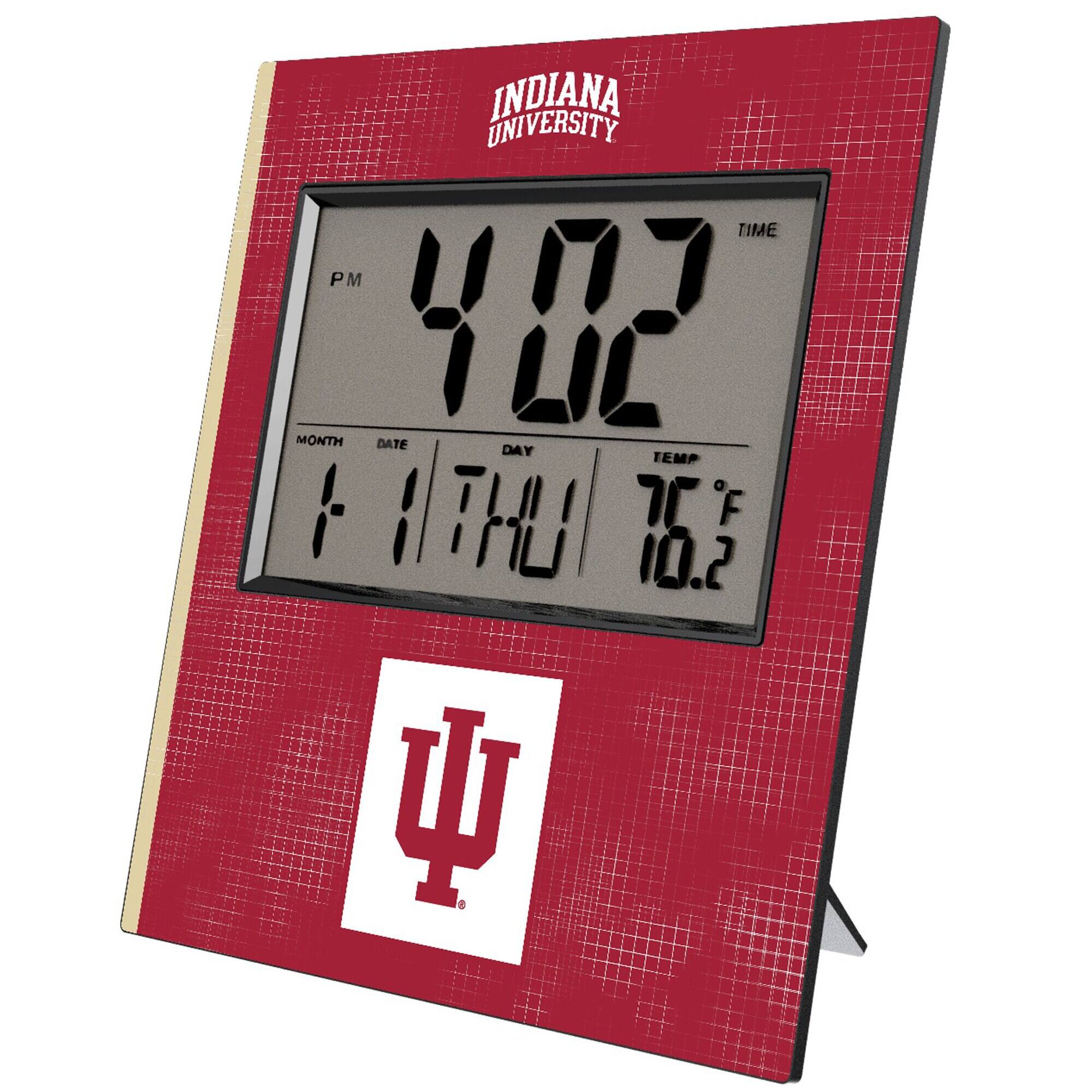 INDIANA UNIVERSITY

TIME 4:02 PM

MONTH 1 DATE 1 DAY THU TEMP 76.2°F

TEMP 76.2