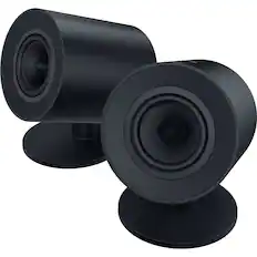 Front. Razer - Nommo V2 X Full-Range 2.0 PC Gaming Speakers (2 Piece) - Black.