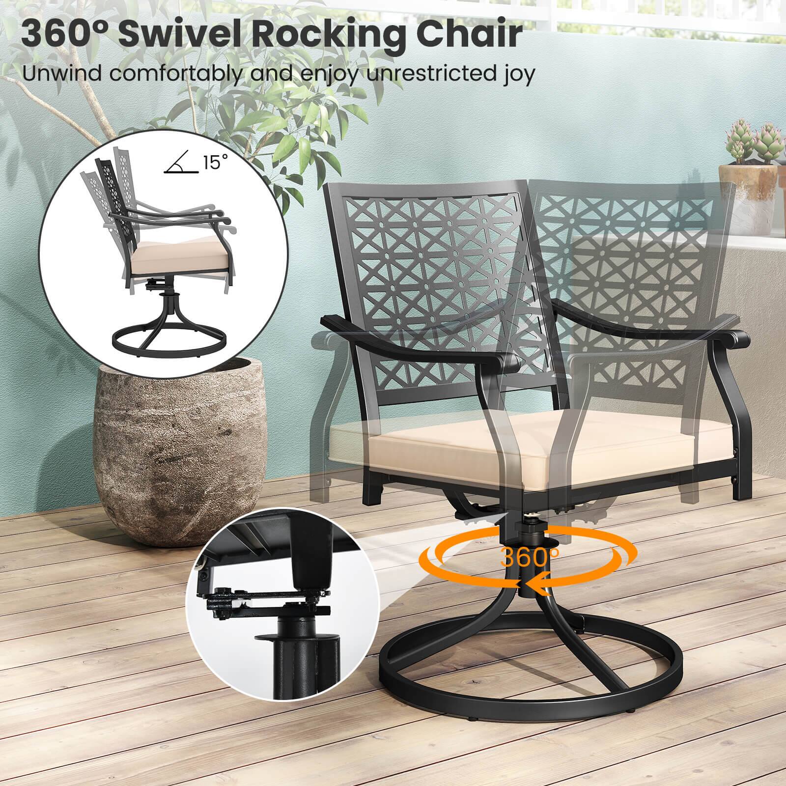 360° Swivel Rocking Chair
Unwind comfortably and enjoy unrestricted joy
15°