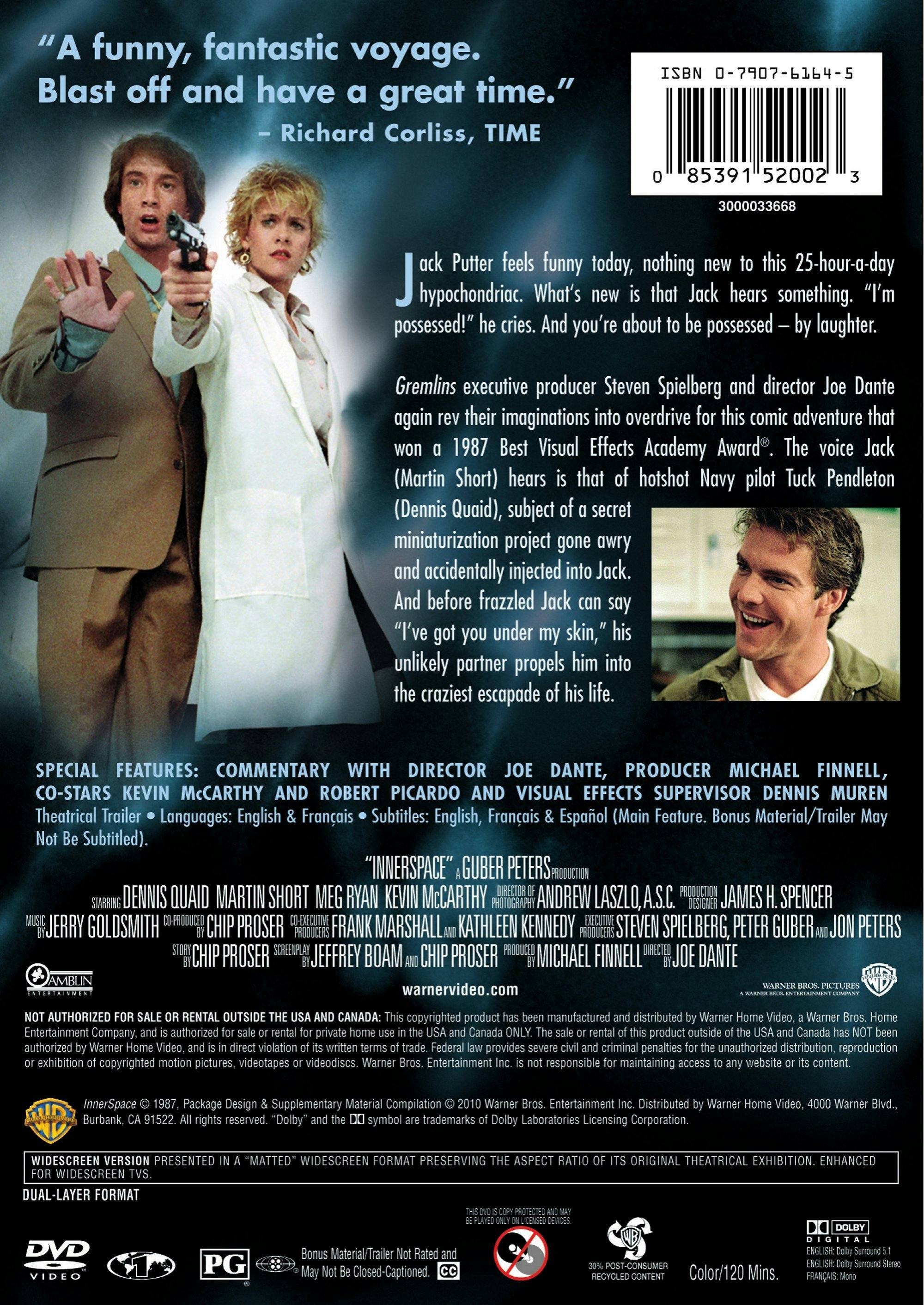 Angle. Innerspace (DVD Widescreen) [DVD].