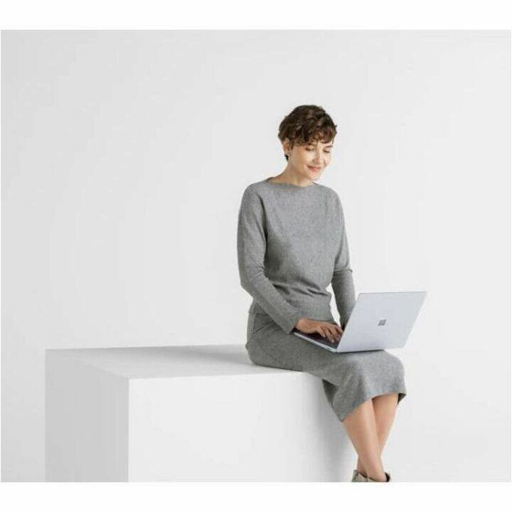 Alt View 4. Microsoft - Microsoft Surface Laptop 6 13.5" Touchscreen Notebook - Intel Core Ultra 5 135H - 8 GB - 256 GB SSD - English Keyboard - Gray.