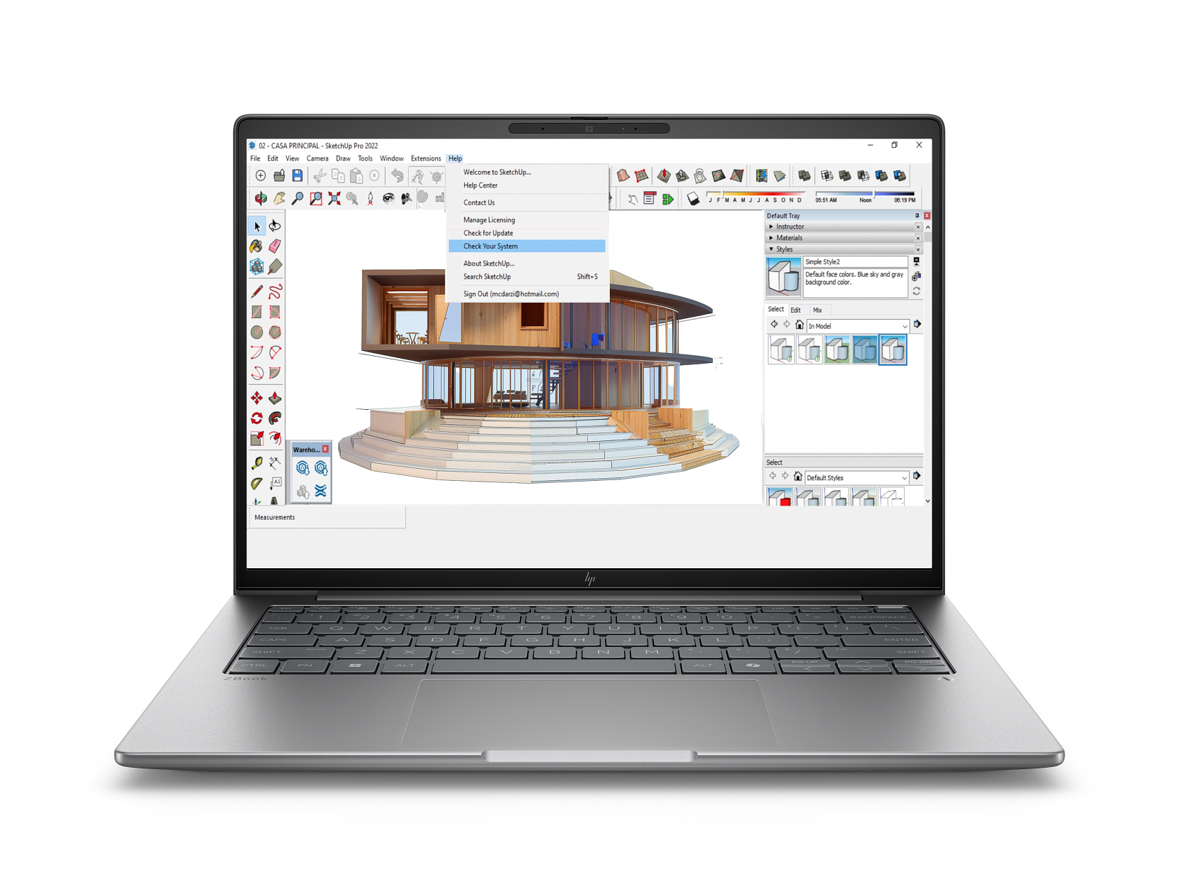 Sure, here is the corrected and grouped text:

---

**SketchUp Pro 2020**

- **File**
  - New
  - Open
  - Save
  - Save As
  - Import
  - Export
  - Print
  - Close

- **Edit**
  - Undo
  - Redo
  - Cut
  - Copy
  - Paste
  - Delete
  - Select All
  - Deselect All
  - Preferences

- **View**
  - Zoom In
  - Zoom Out
  - Pan
  - Orbit
  - Walk
  - Styles
  - Camera
  - Window
  - Layout
  - Background
  - Shadows
  - Fog
  - Sun
  - Lights
  - Materials
  - Measurements

- **Camera**
  - Standard Views
  - Camera Tools
  - Camera Styles
  - Camera Settings

- **Draw**
  - Line
  - Rectangle
  - Circle
  - Arc
  - Polygon
  - Freehand
  - Push/Pull
  - Follow Me
  - Paint Bucket
  - Eraser
  - Text
  - Component
  -