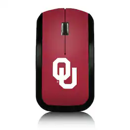 Keyscaper - Oklahoma Sooners Solid Design Wireless Mouse - Wireless - Multicolor