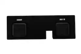 KICKER - L7T Custom Fit Dual 10" 2-Ohm Down Firing Enclosure Subwoofer for Select Toytoa Tacomas - Black