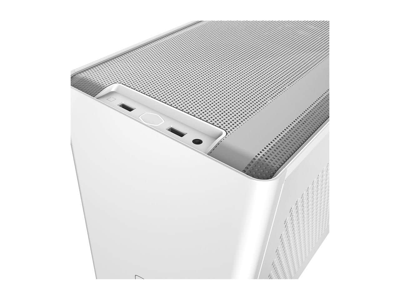 Cooler Master NR200 White SFF Mini ITX Case, Vented Panel, Triple