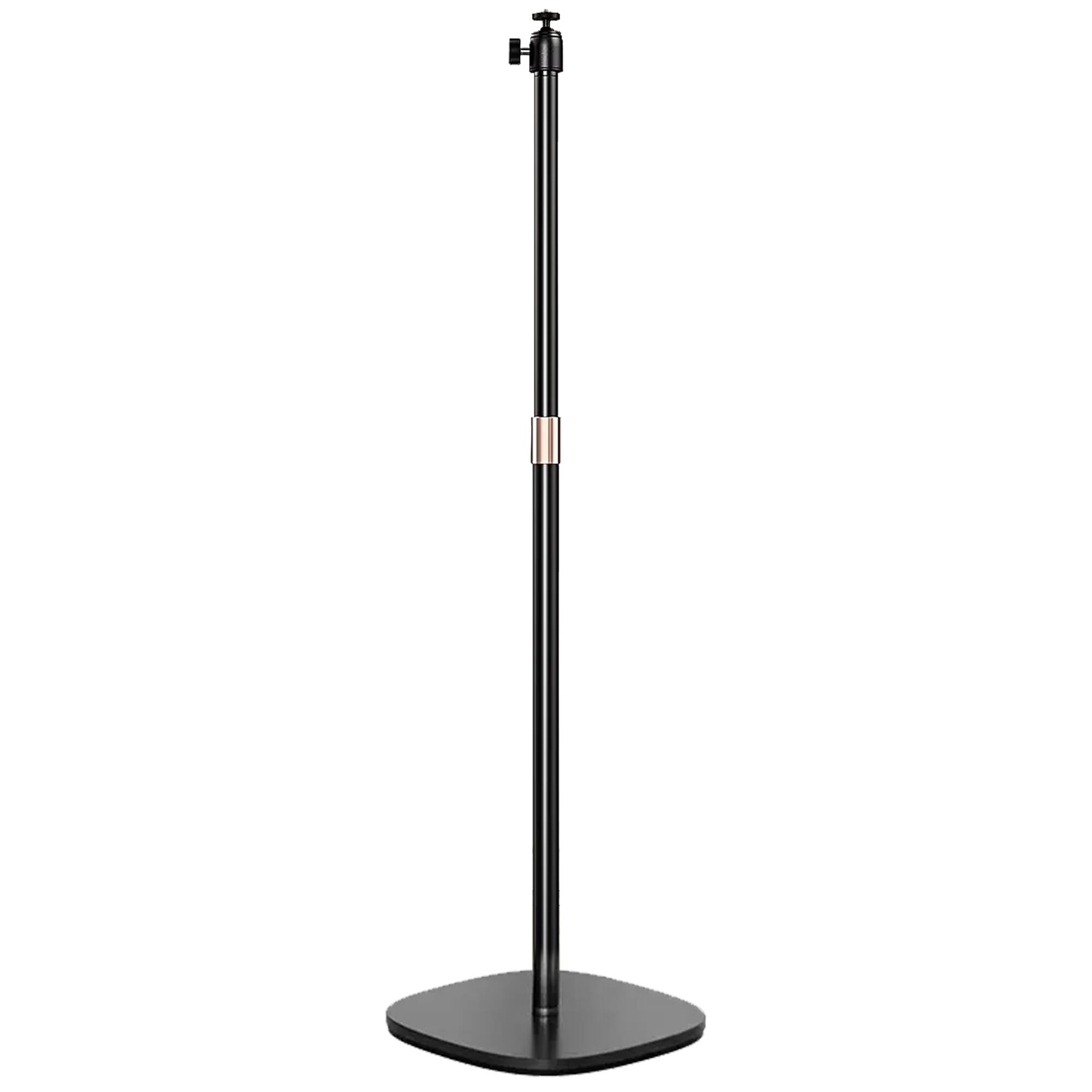 Front. Delton - Delton 190S Tilt/Rotate Floor Projector Stand with Height Adjustable 33" - 47", Black (DPS190S) - Black.