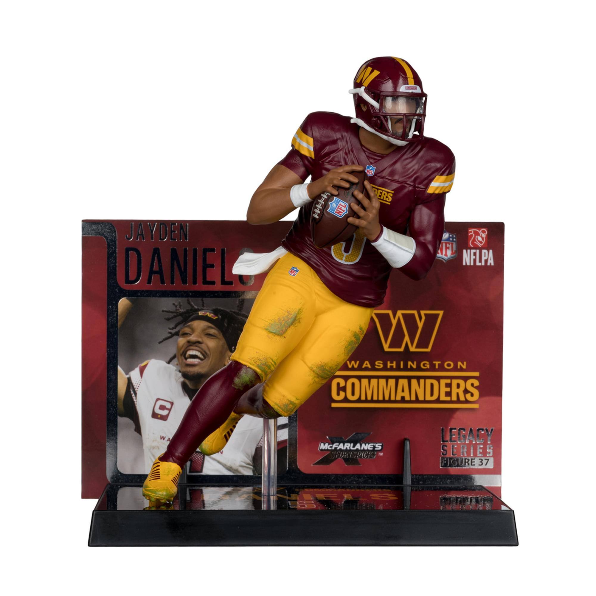 JAYDEN DANIEL  
WASHINGTON COMMANDERS  
LEGACY SERIES  
FIGURE 37  
McFARLANE'S OREO SERIES  
NFL NFLPA