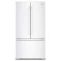 Whirlpool - 36 in. Wide 24 cu. ft. 3-Door French Door Counter Depth Refrigerator - White