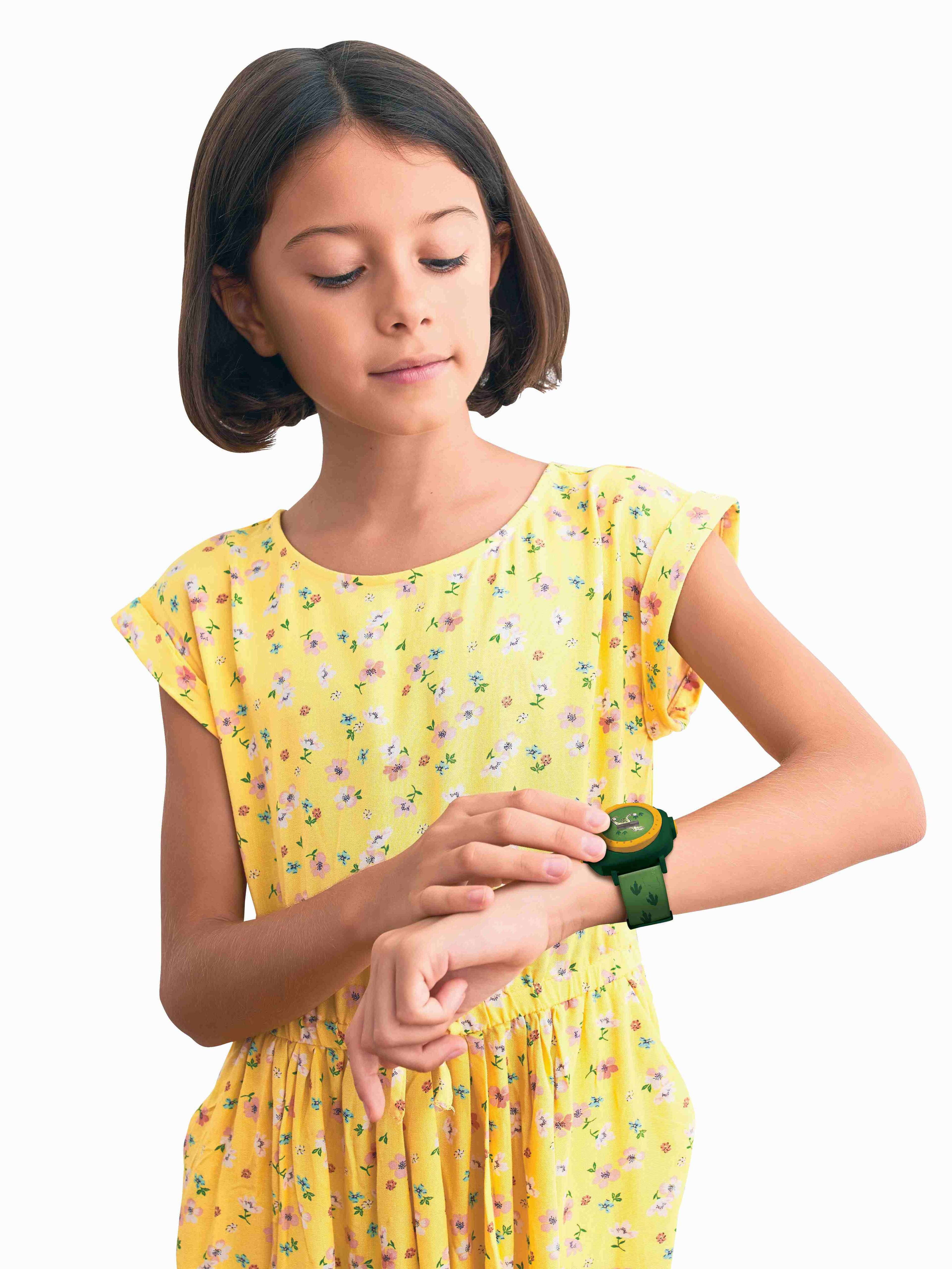 Alt View 10. Lexibook - Dinosaur Digital Projection Watch with 20 Images to Project - GREEN.