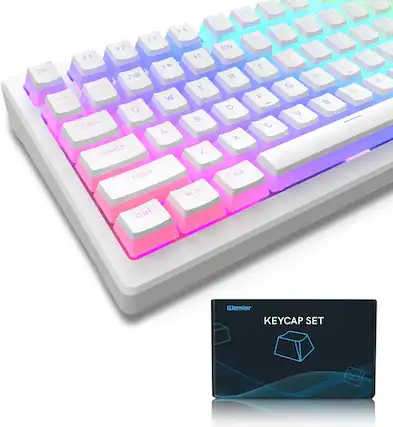 Esc - 1 F1 2@ F2 3# F3 4$ F4 5% F5 6^ F6 7& F7 8* F8 9( 0) P O I U Y T R E W Q Tab A S D F G H J K L Z X C V B N M CapsLk Shift Alt Win Ctrl KEYCAP SET