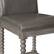 Alt View 15. OSP Home Furnishings - Abbott 26" Spindle Stool - Pewter / Brushed Grey.