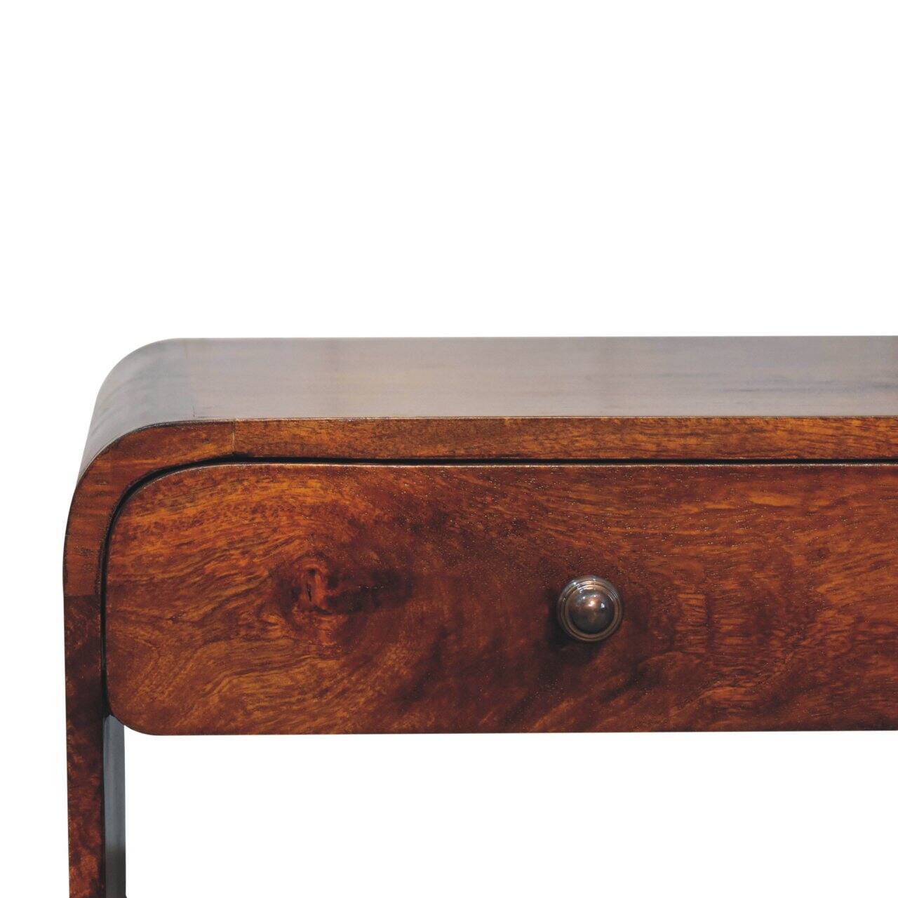 Alt View 1. Artisan Furniture - Aspen Slim Coffee Table - Dark Brown.