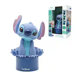 Lexibook - Disney Stitch Nightlight Bluetooth Speaker