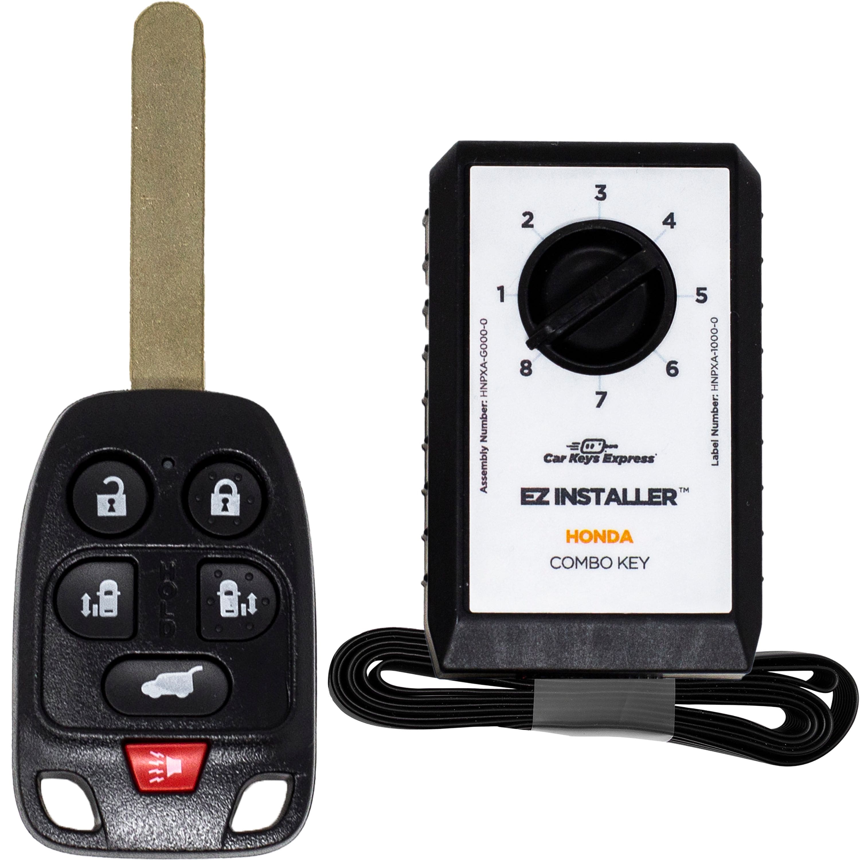 Assembly Number: HNPXA-G000-O  
Label Number: HNPXA-1000-O  

Car Keys Express  
EZ INSTALLER  
HONDA COMBO KEY