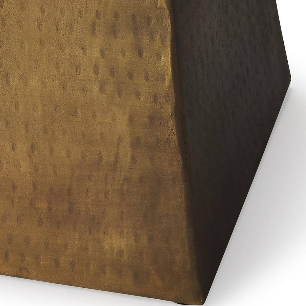 Back. Butler Specialty - Asheville Marble & Metal Bunching SideTable - Multi-Color.
