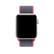 Angle. StrapsCo - Everyday Comfort Nylon Watch Band For Apple Watch - 40mm/41mm/42mm - Red & Grey.