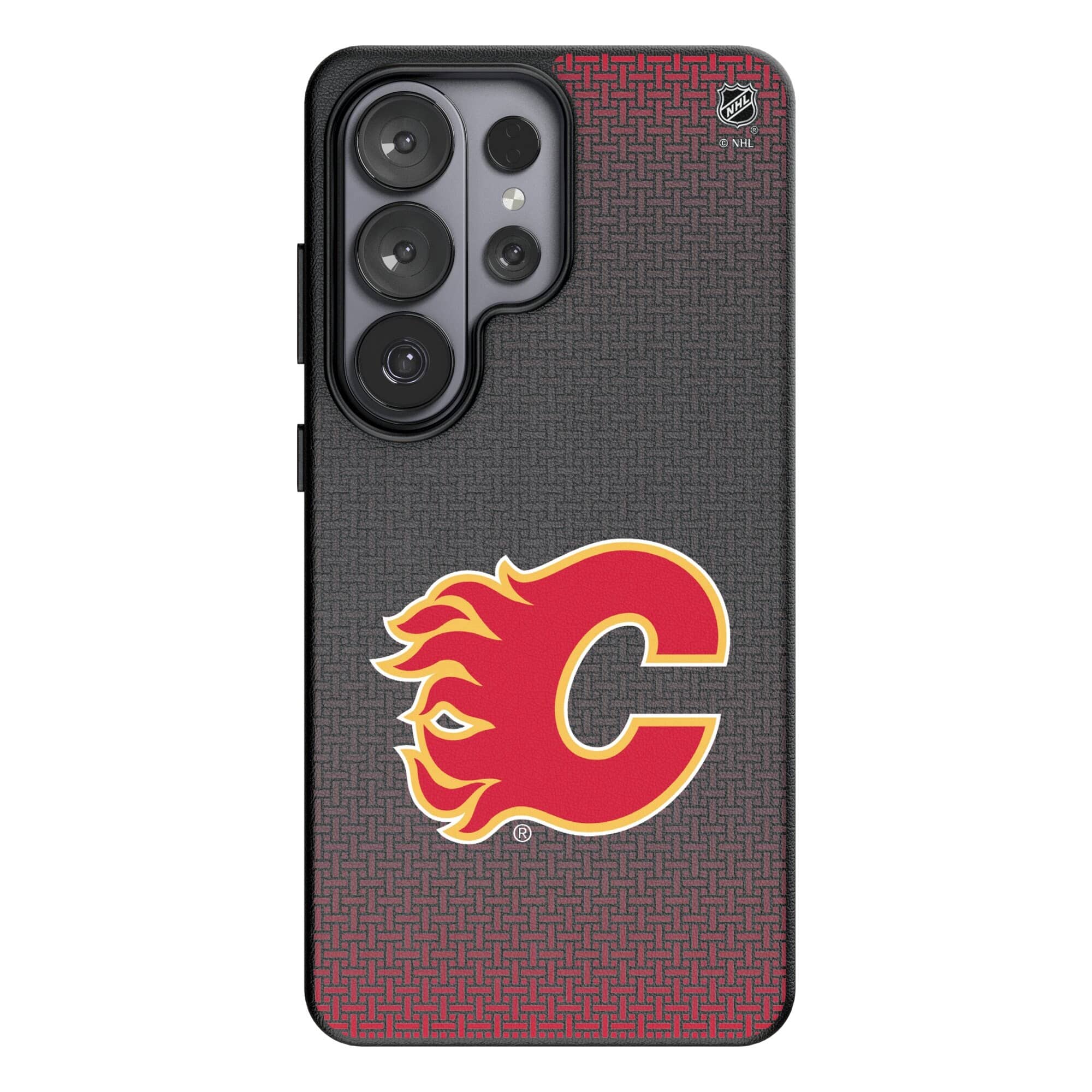 Keyscaper - NHL - Calgary Flames Linen Galaxy Magnetic Bump Case - S26 Plus - Black price history on PriceWatchPro