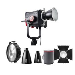 Aputure - STORM 1200x Dual Color Point Source Light Fixture with Fresnel Bundle