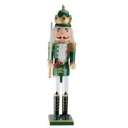 Northlight - 24" and Gold Christmas Nutcracker King with Sword - Green