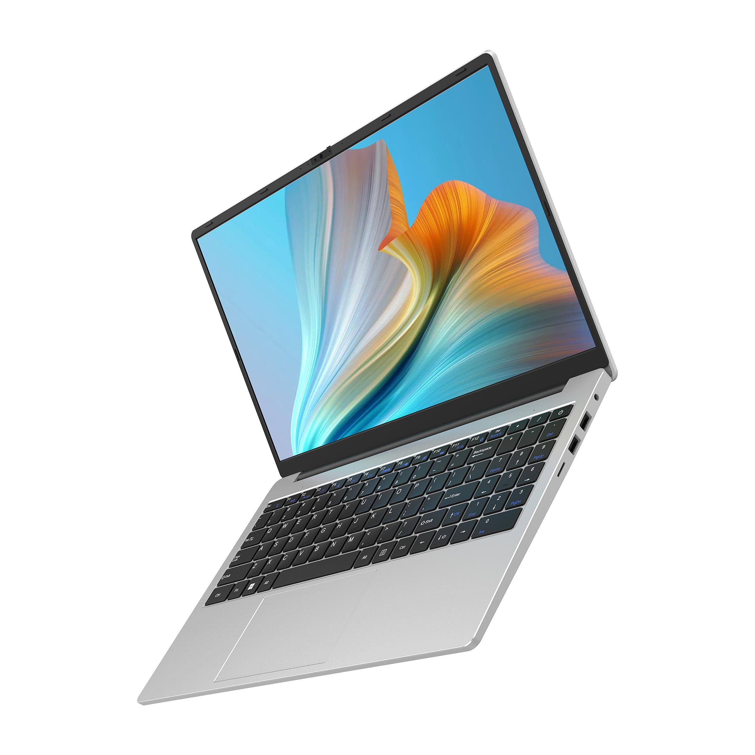 Alt View 2. Hotface - Hotface 15.6" FHD IPS Laptop,Intel Processor N95,32GB RAM,2TB SSD,Intel UHD Graphics,Win 11 Pro,Silver - Silver.