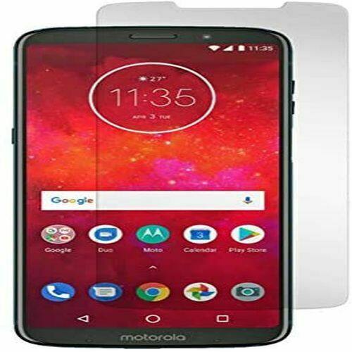 Gadget Guard - Black Ice Glass Screen Protector for Motorola Moto Z3 - Clear