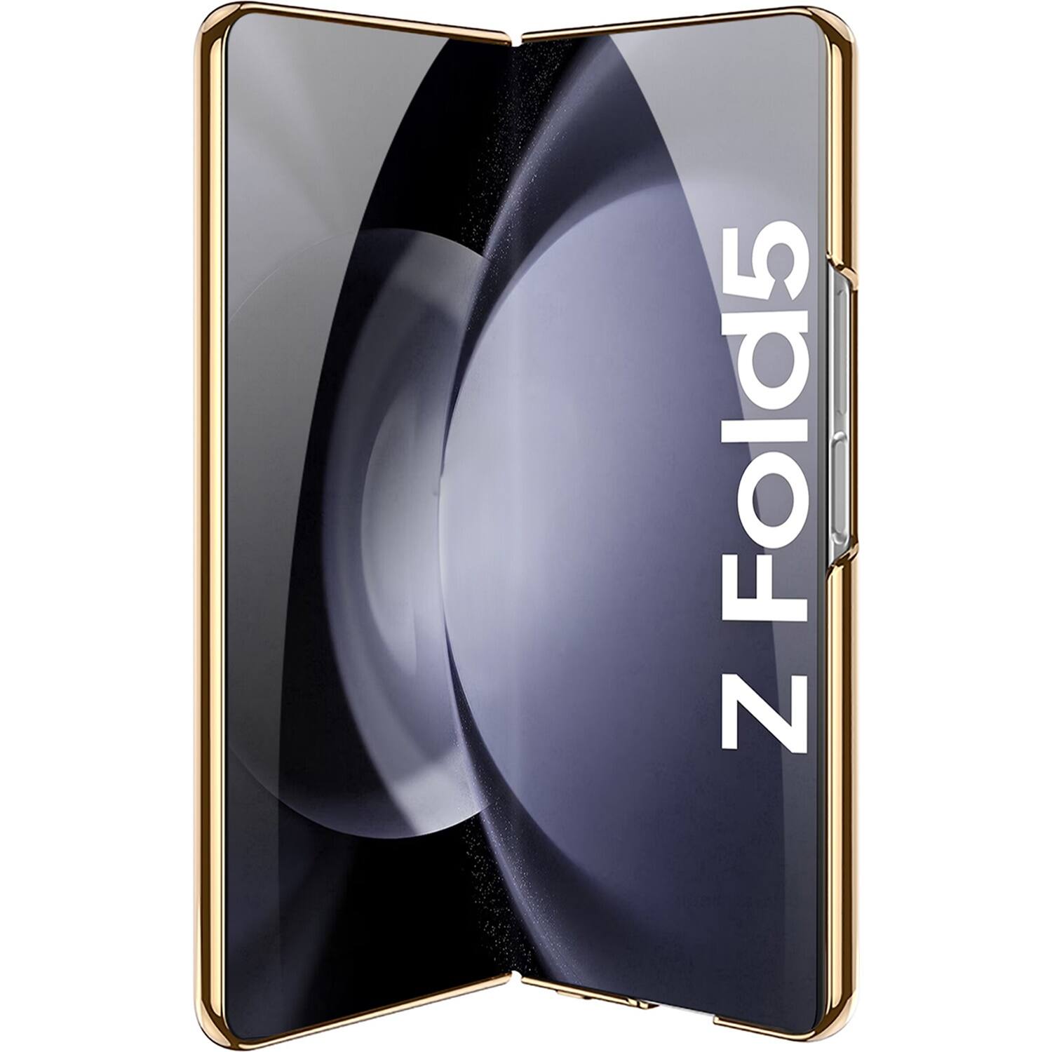 Alt View 12. SaharaCase - Marble Series Case for Samsung Galaxy Z Fold5 - Black/White.