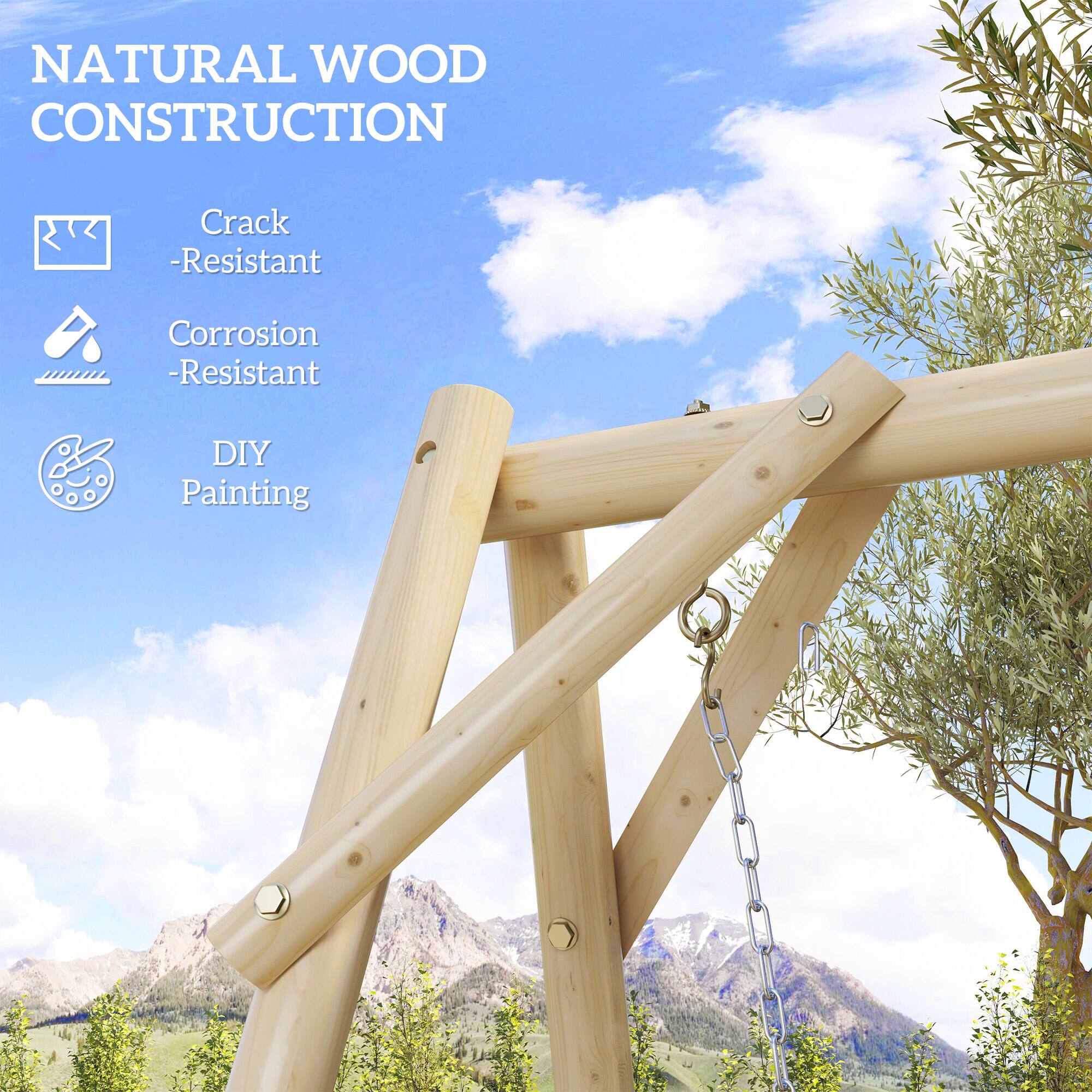 NATURAL WOOD CONSTRUCTION

- Crack-Resistant
- Corrosion-Resistant
- DIY Painting
