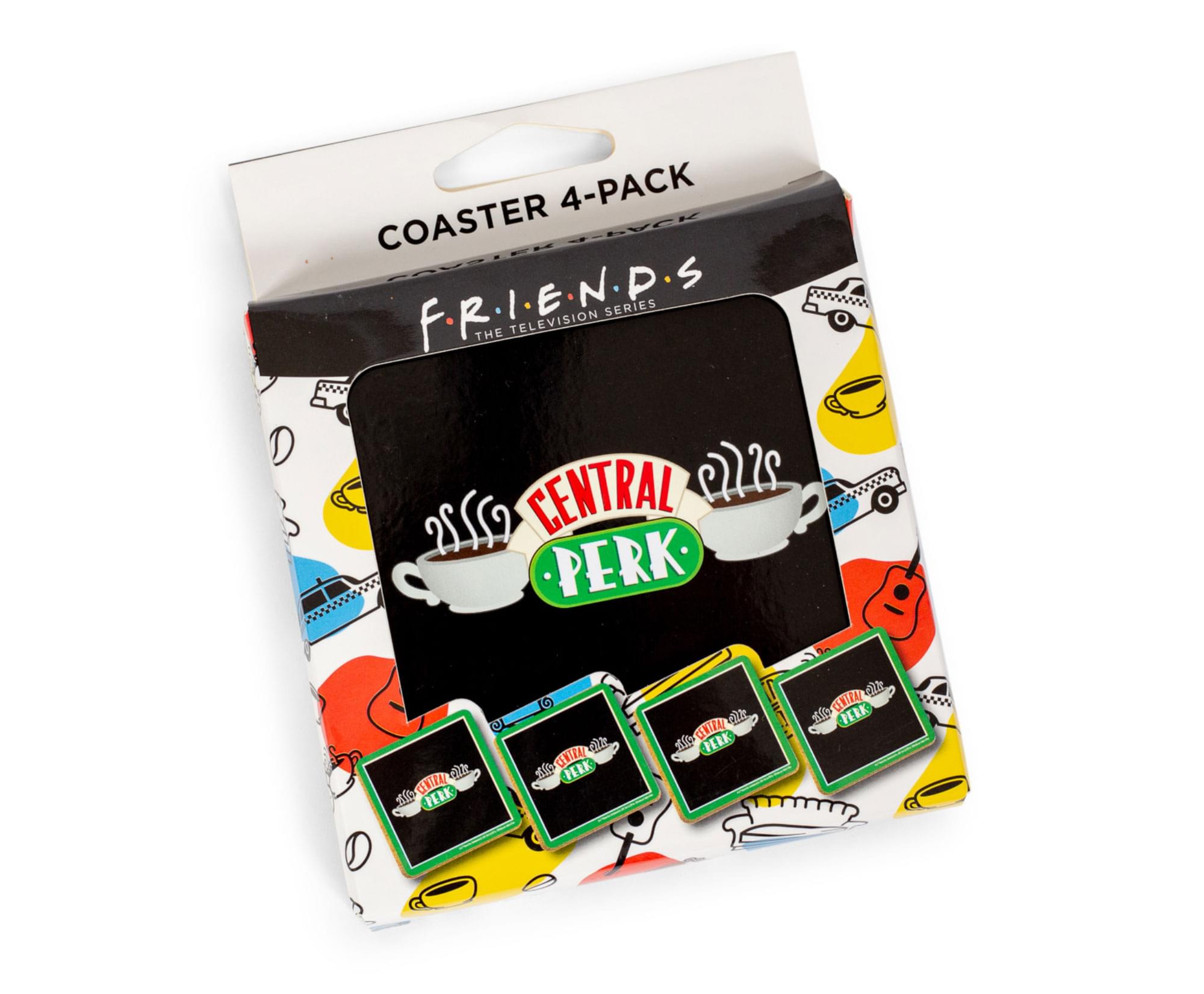 4-PACK COASTER  
F.R.I.E.N.D.S  
THE TELEVISION SERIES  
CENTRAL PERK